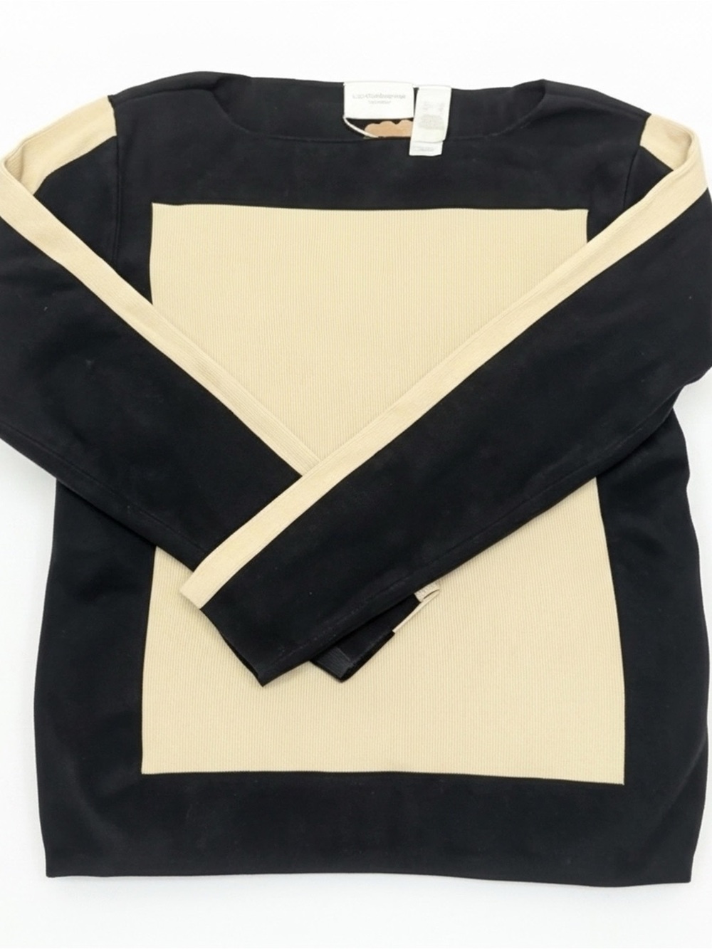 Liz Claiborne Black Knit Top
